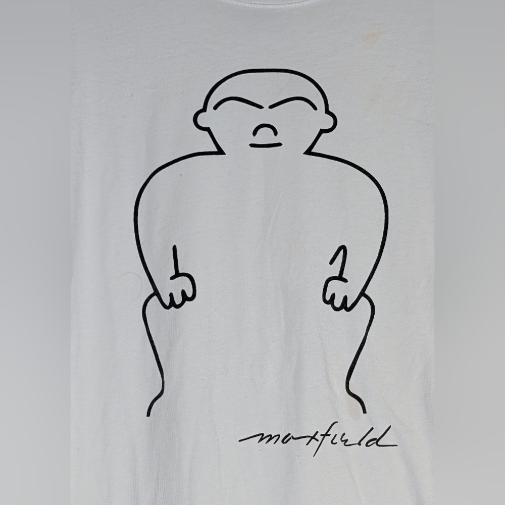 Maxfield • Buddha T-shirt in White RARE
